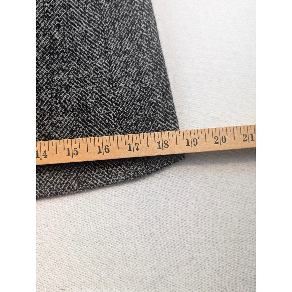 VTG San Remo Barneys NY Mens Grey Herringbone Wool Blazer Sport Coat Italy 40L